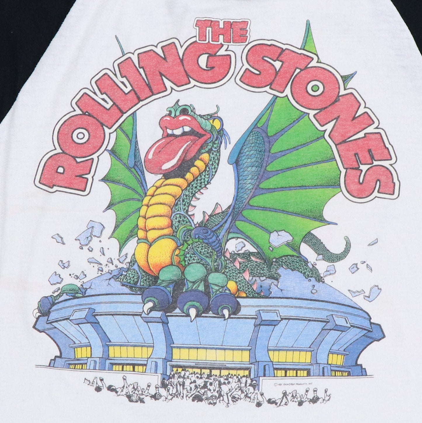 1981 Rolling Stones Tour Jersey Shirt