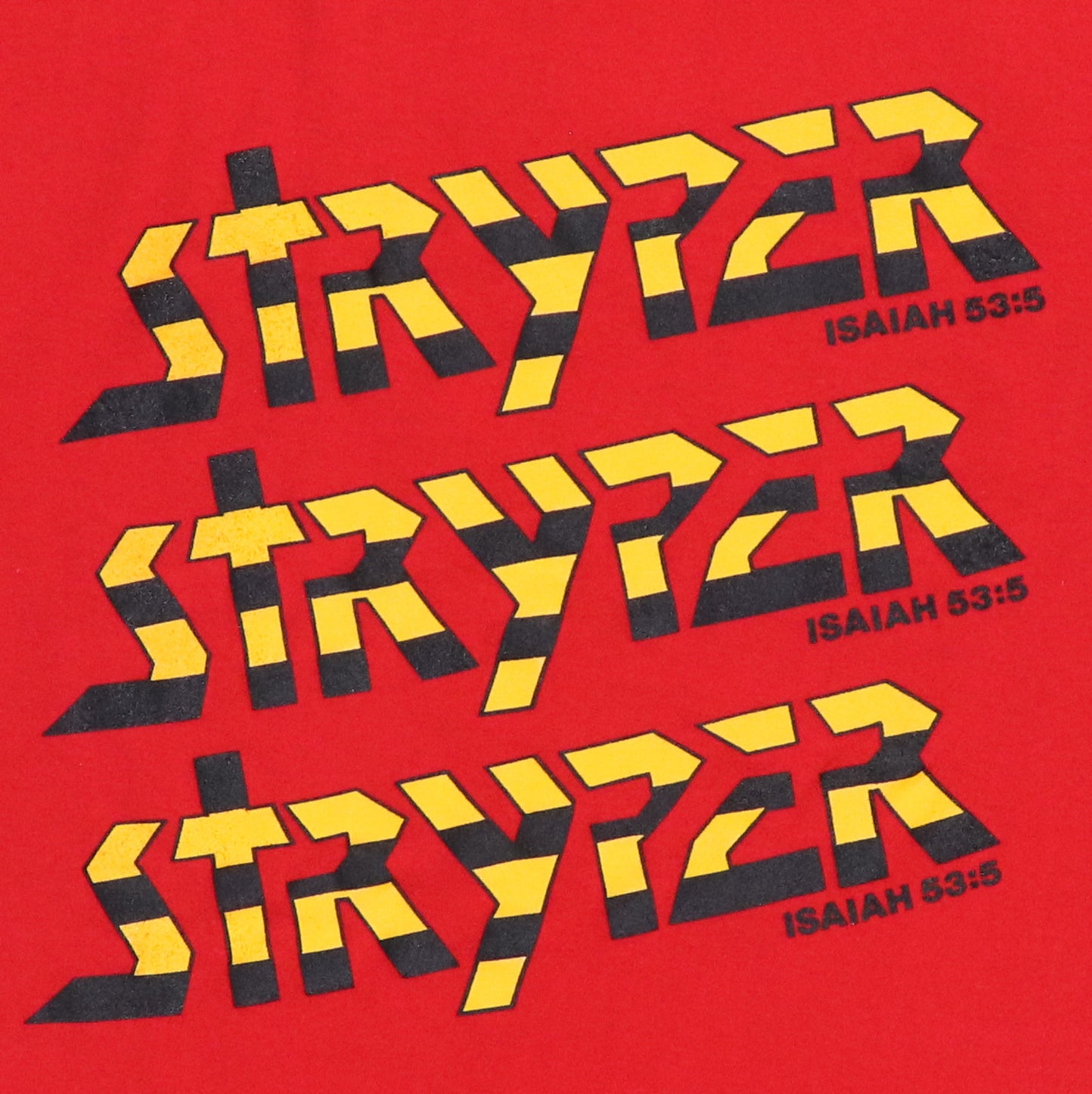 1986 Stryper Reach Out Shirt