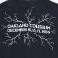 1986 Grateful Dead Ride The Lightning Oakland Concert Shirt