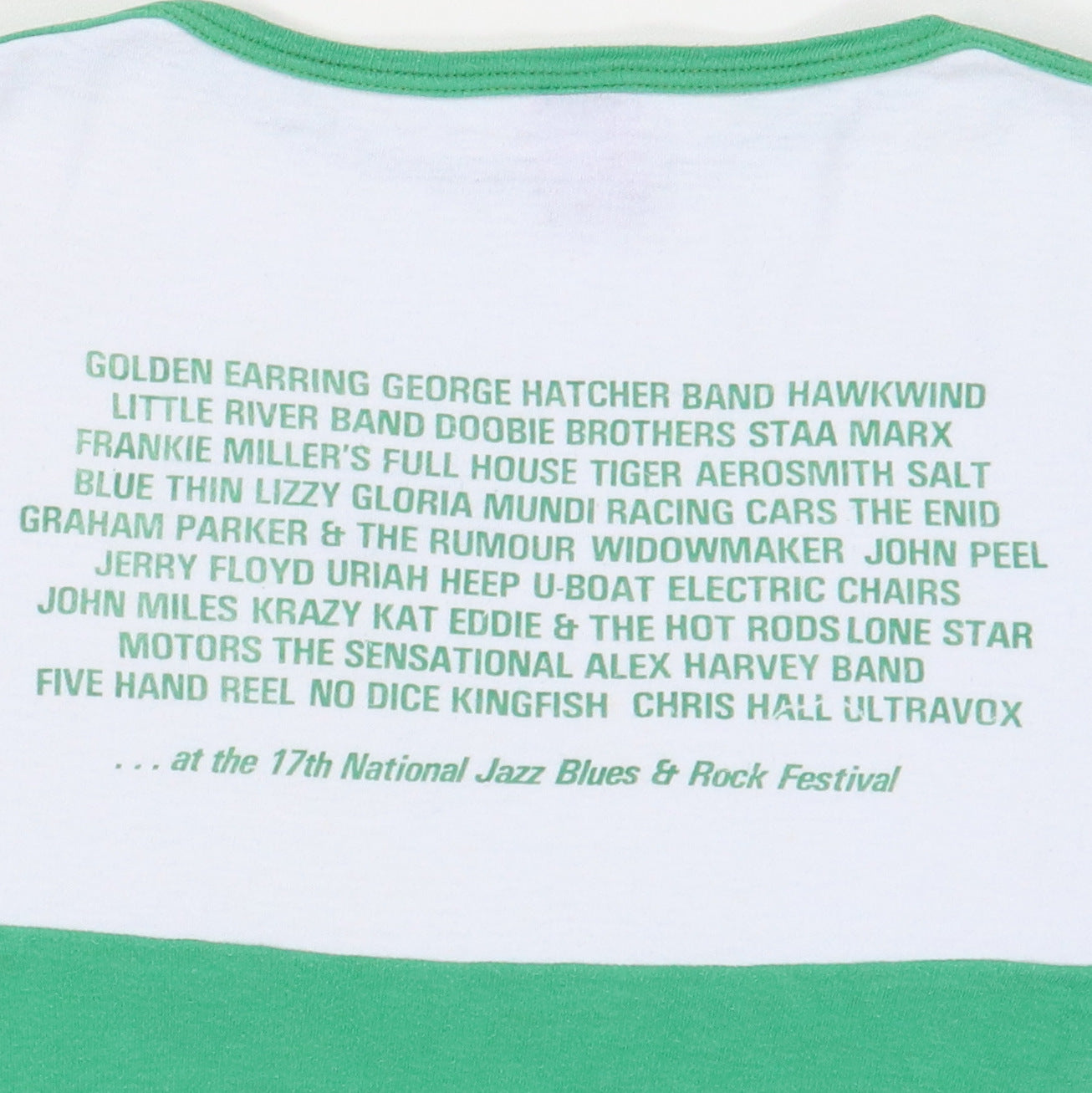 1977 Reading Rock Festival Shirt