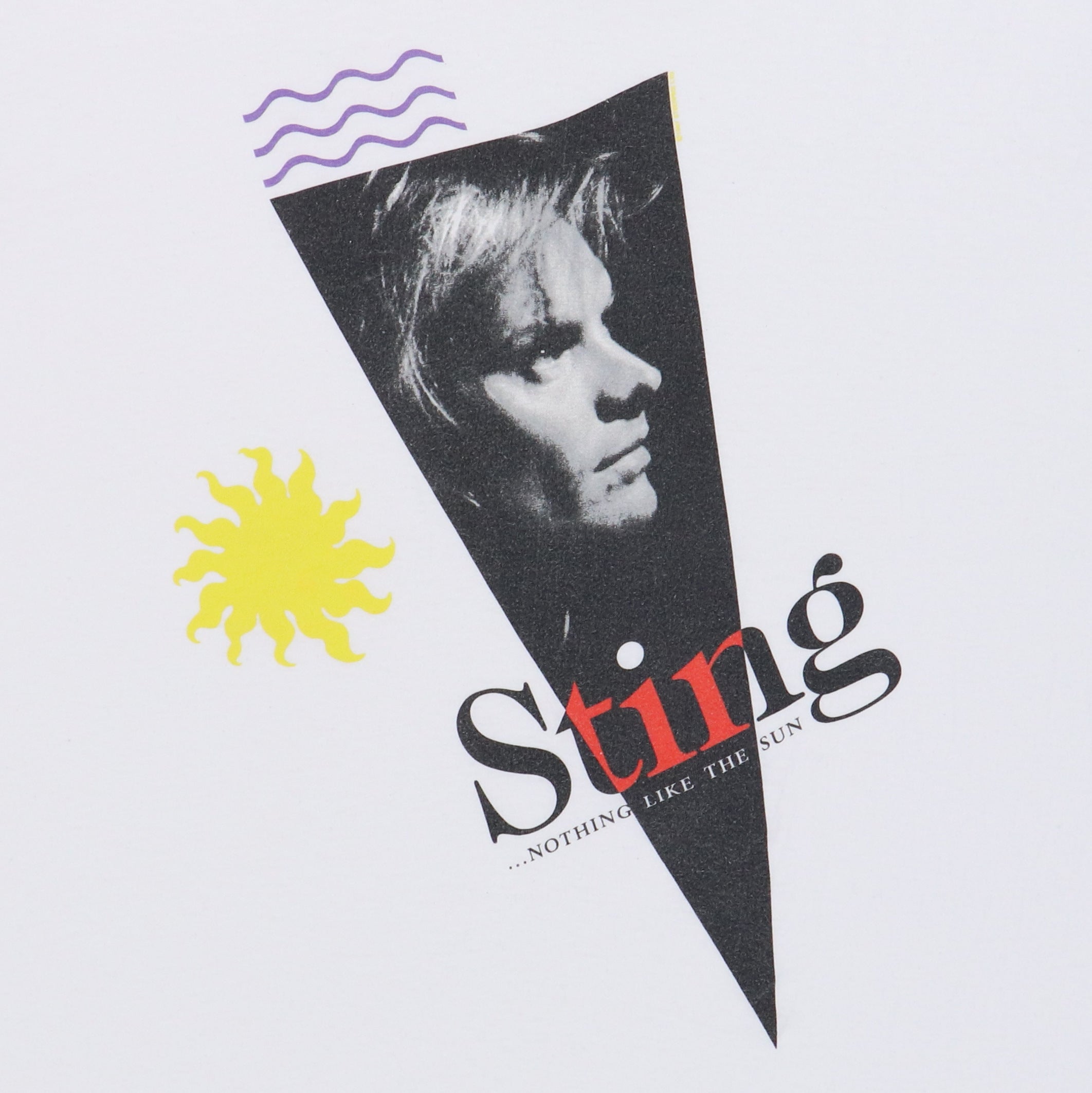 1987 Sting Nothing Like The Sun Shirt – WyCo Vintage