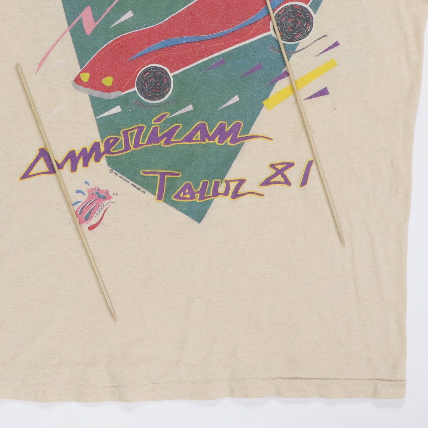 1981 Rolling Stones American Tour Shirt