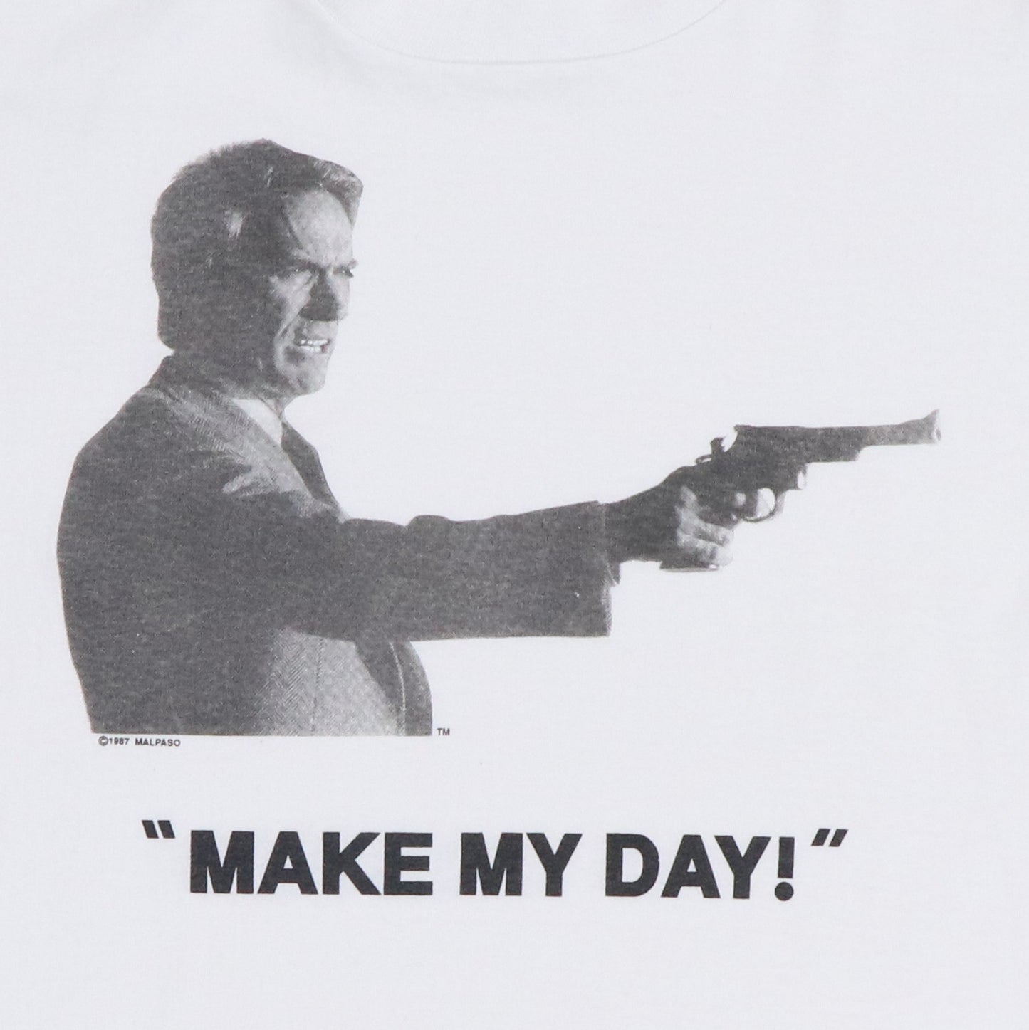 1987 Clint Eastwood Make My Day Shirt