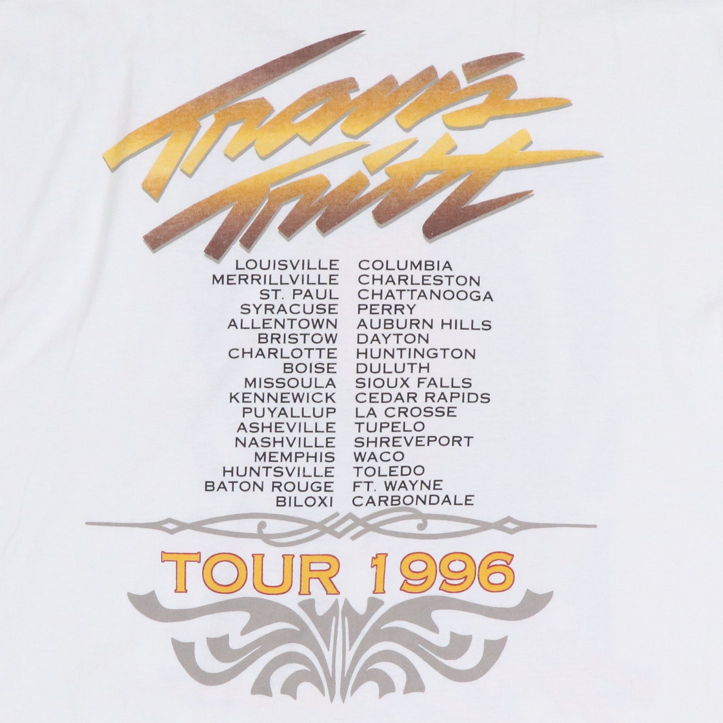 1996 Travis Tritt Tour Shirt