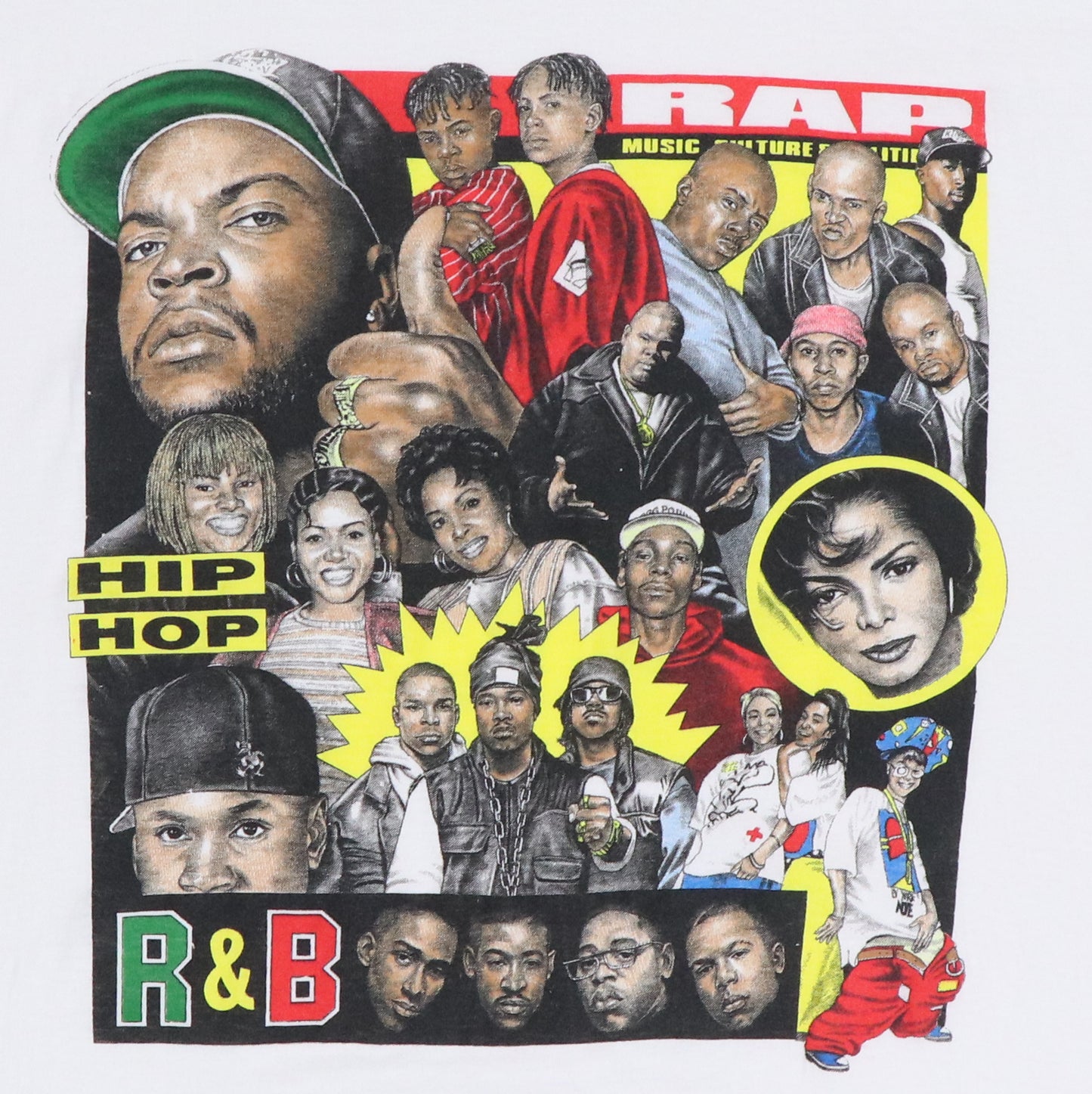 1990s Rap Hip Hop R&B Shirt