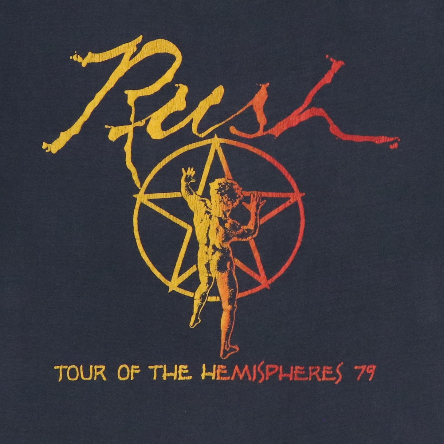 1979 Rush Tour Of The Hemispheres Shirt