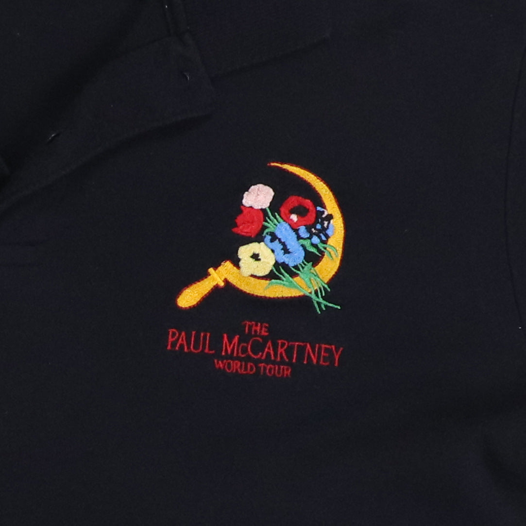 1990 Paul McCartney World Tour Crew Polo Shirt