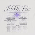 1997 Lilith Fair Concert Shirt