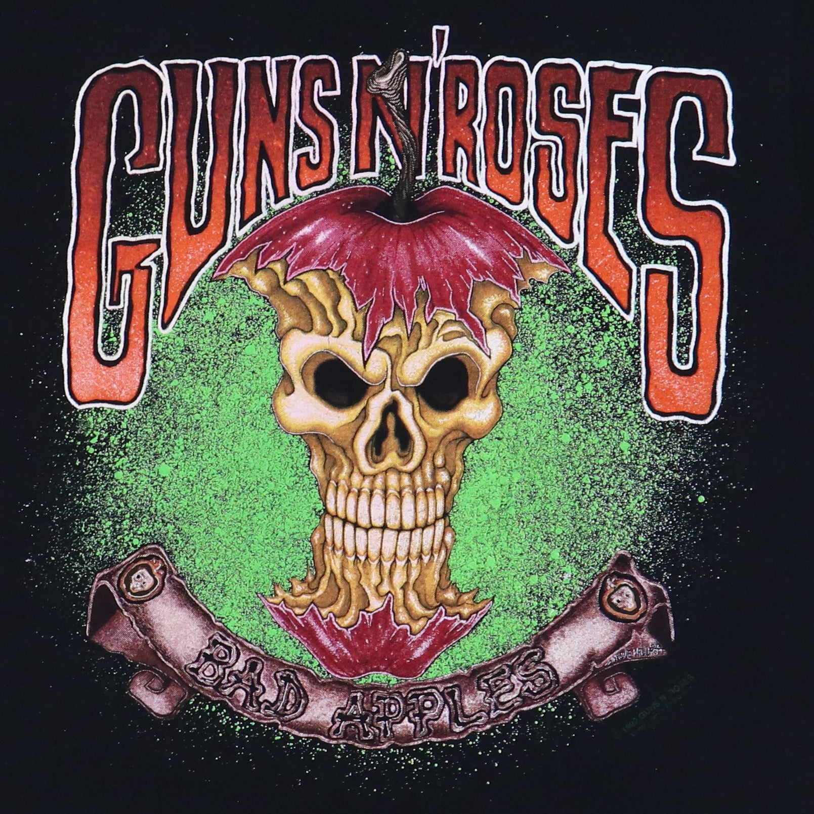 1992 Guns N Roses Bad Apple Tour Shirt – WyCo Vintage