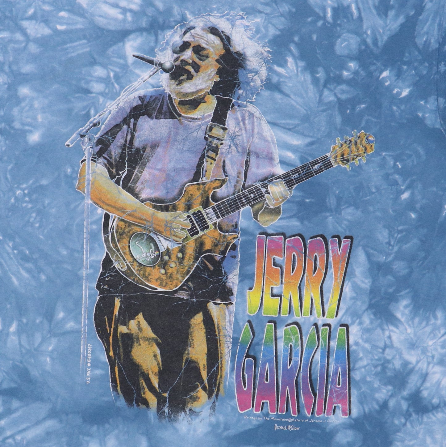 1990s Jerry Garcia Tie Dye Shirt