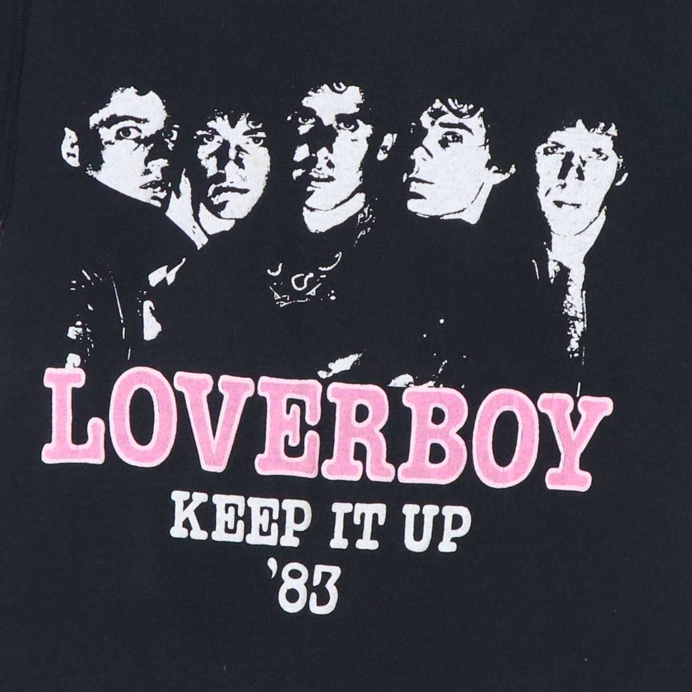 1983 Loverboy Keep It Up Tour Sleeveless Shirt