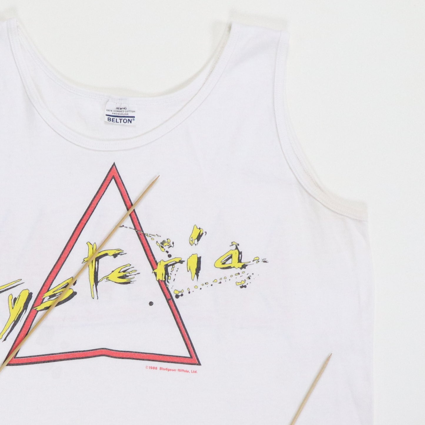 1988 Def Leppard Hysteria Tank Top Shirt