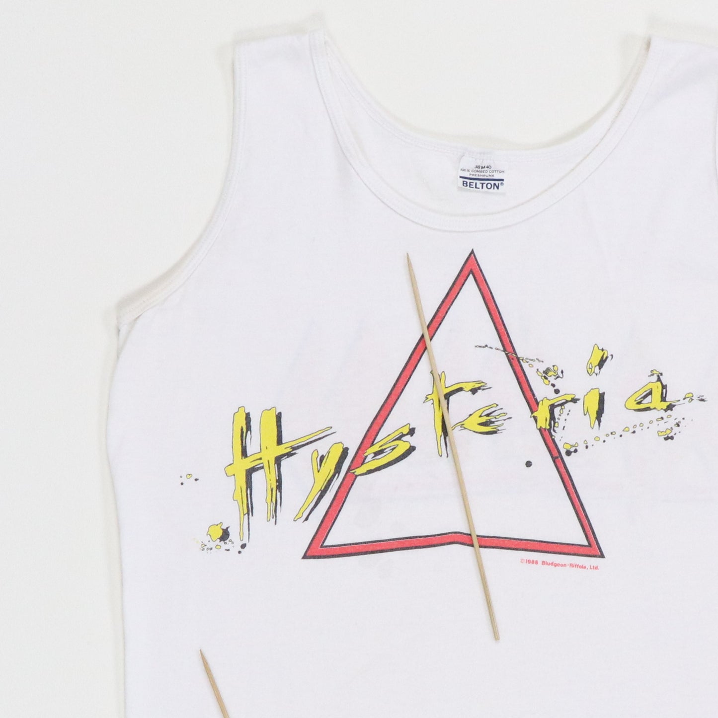 1988 Def Leppard Hysteria Tank Top Shirt