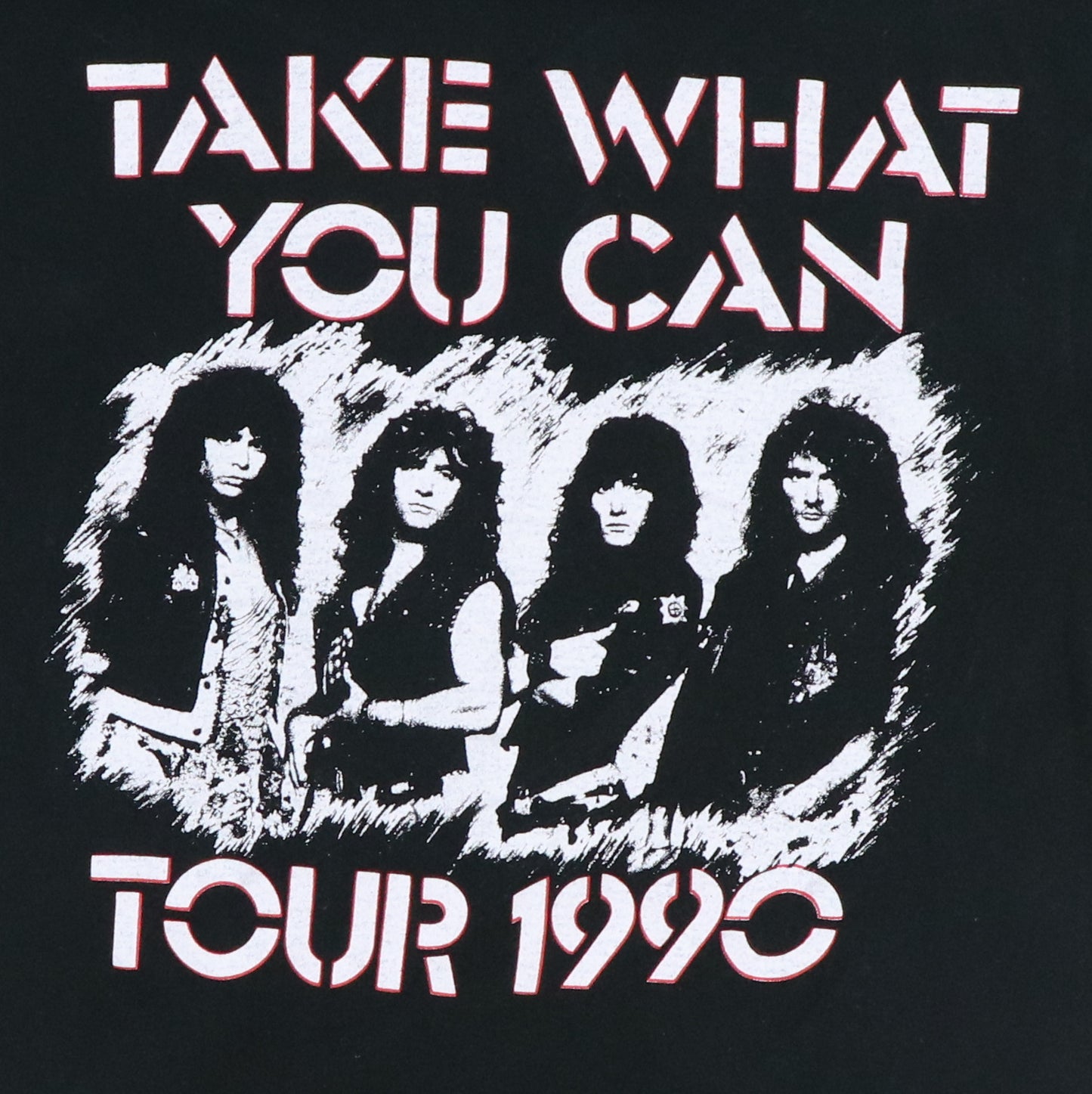 1990 XYZ Take What You Can Tour Shirt