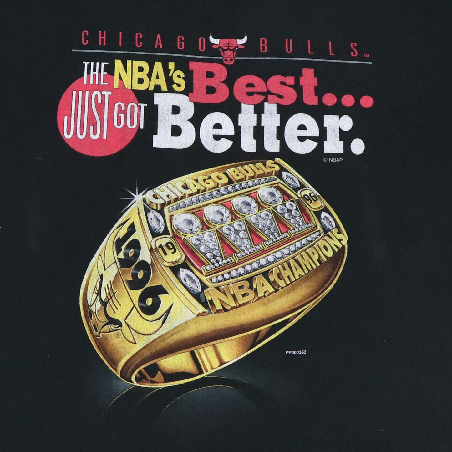 1996 Chicago Bulls Best Got Better Champions Shirt