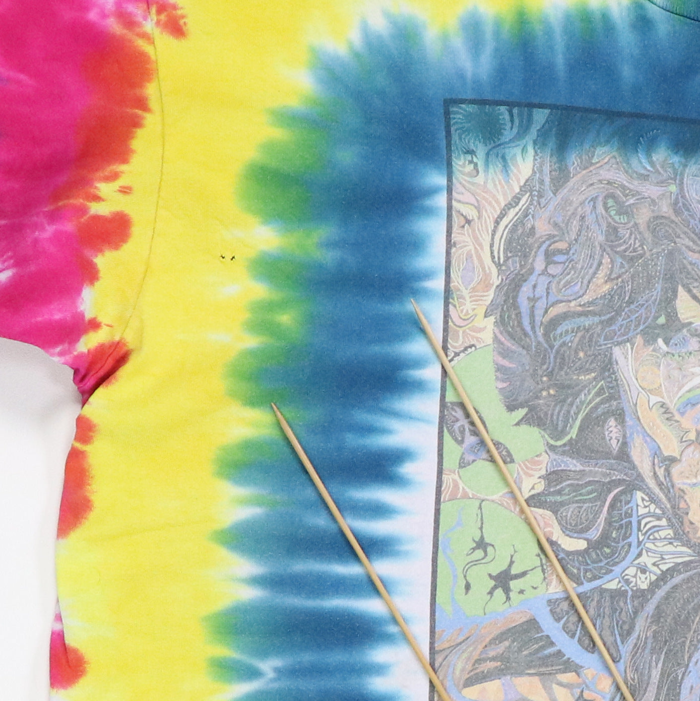 1990s Jim Morrison Tie Dye Shirt