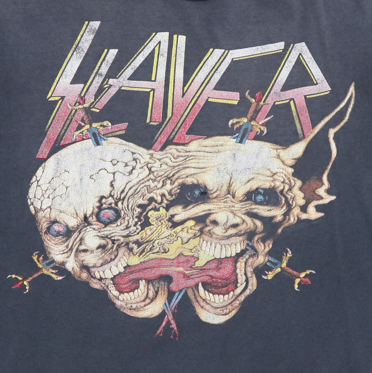 1991 Slayer Clash Of The Titans World Tour Shirt