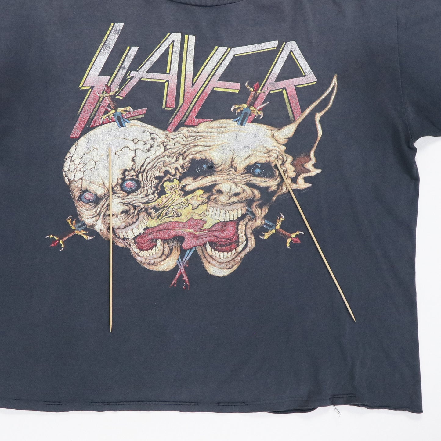 1991 Slayer Clash Of The Titans World Tour Shirt