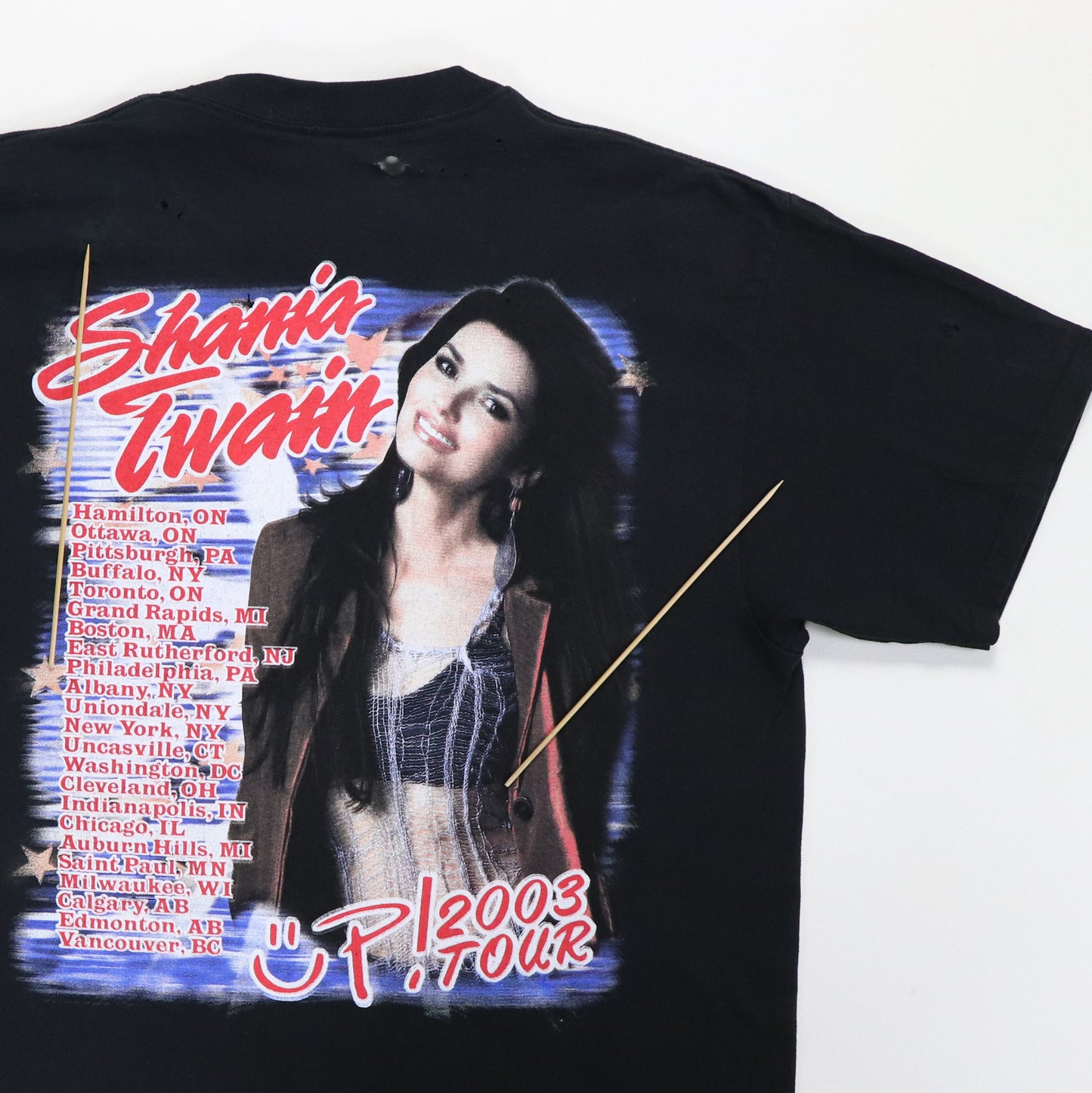 2003 Shania Twain Up Tour Shirt