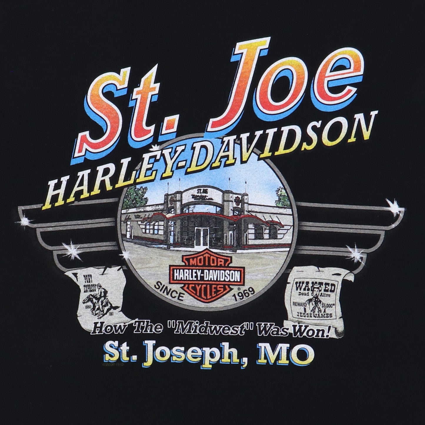 2000 Harley Davidson St Joseph Missouri Shirt