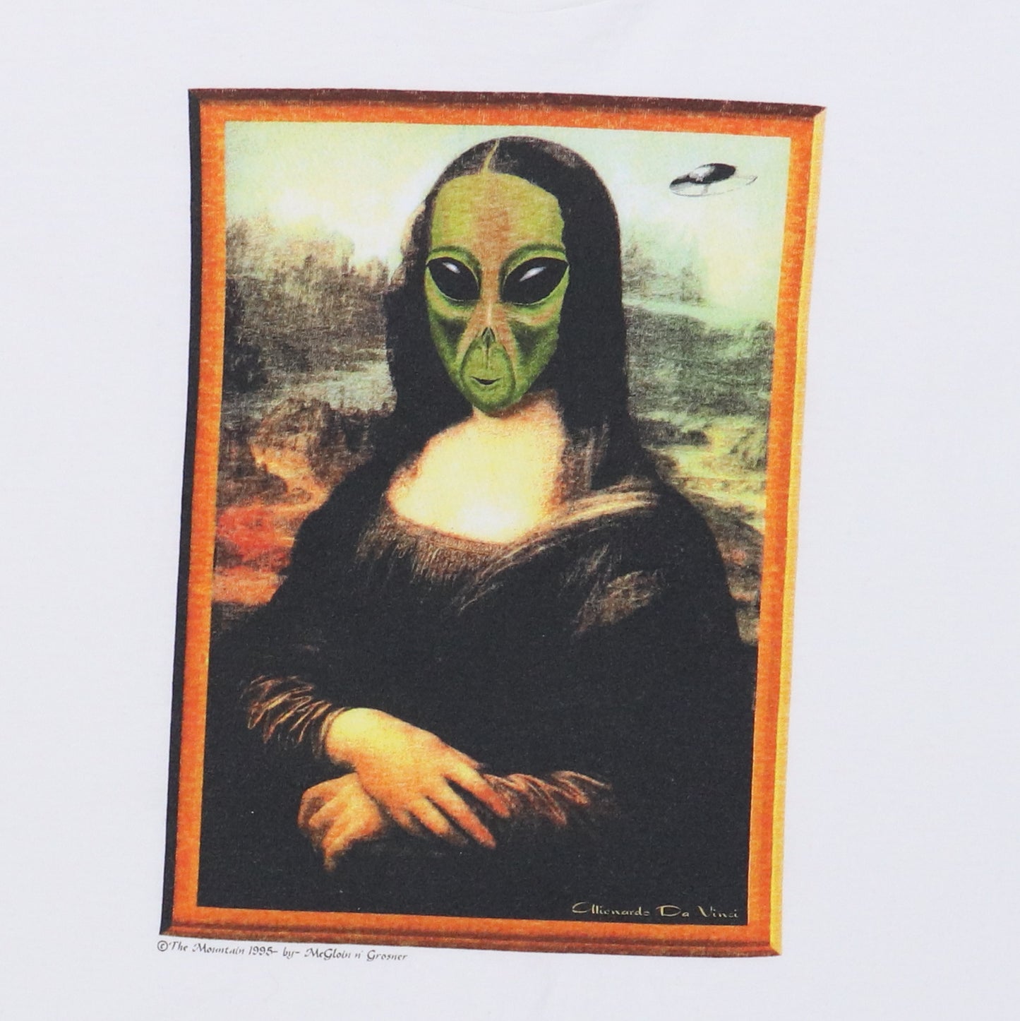 1995 Alienardo DiVinci Mona Lisa Shirt