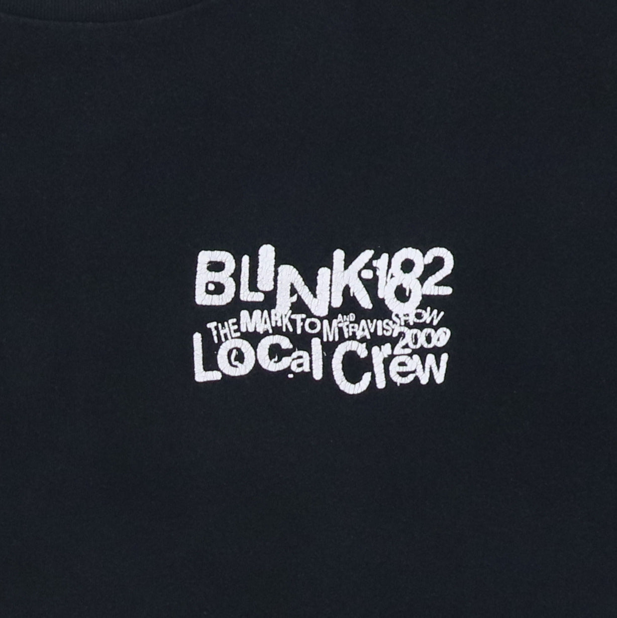 2000 Blink 182 Local Crew Tour Shirt