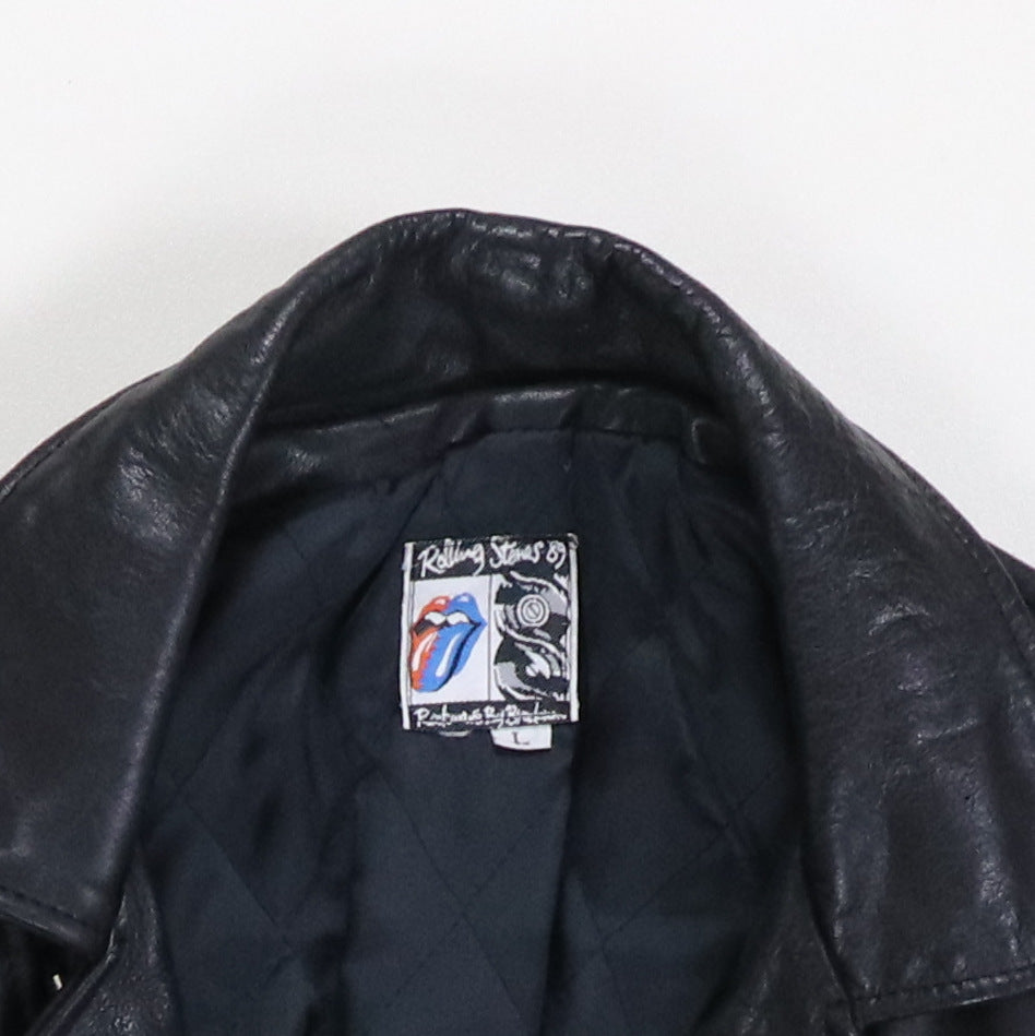 1989 Rolling Stones Steel Wheels Tour Leather Jacket