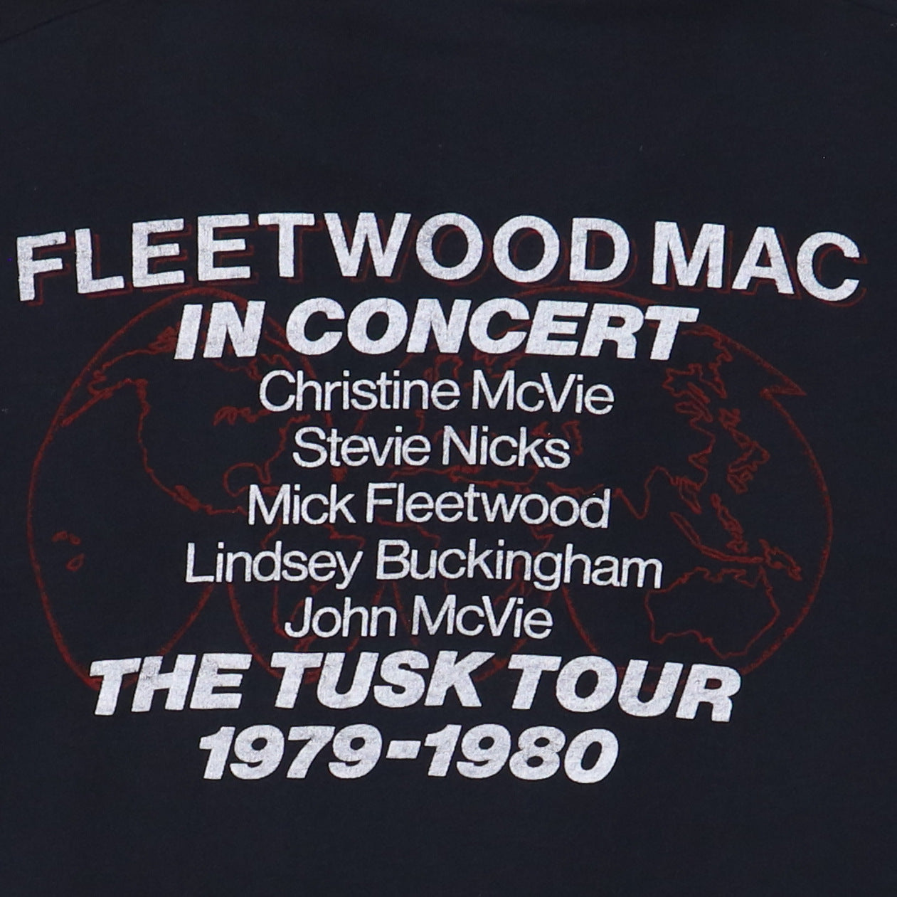 1979 Fleetwood Mac The Tusk World Tour Shirt