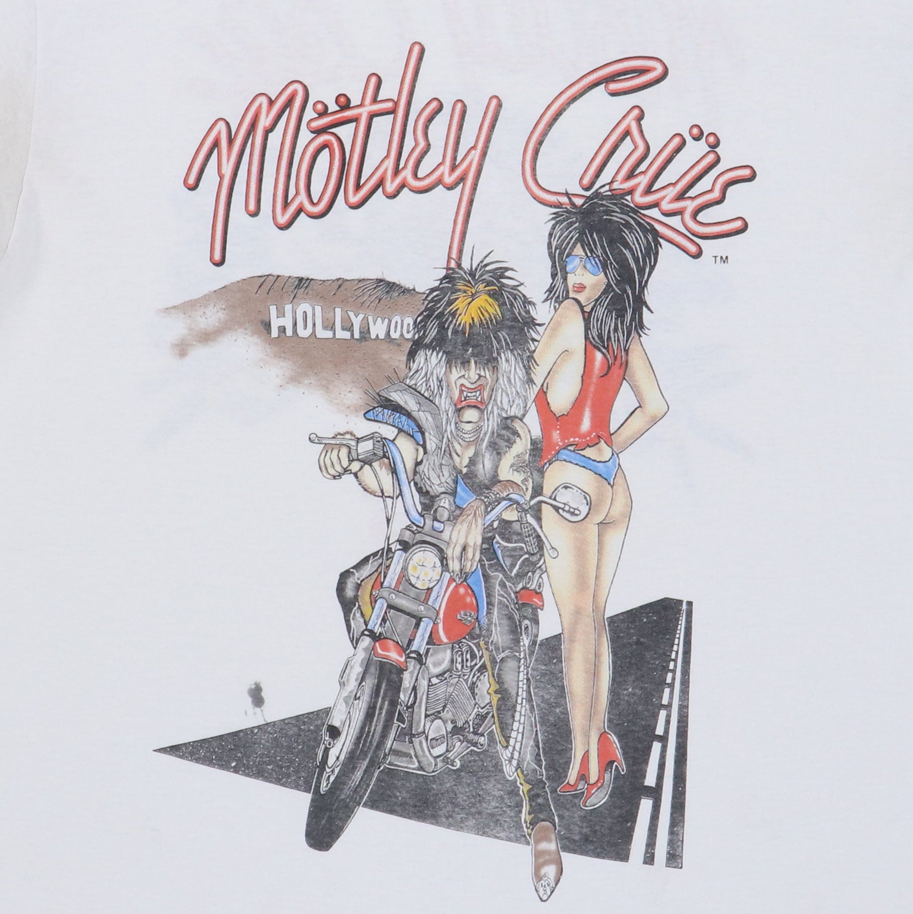 Vintage Motley Crue Girls Girls Girls Tshirt shops 1987