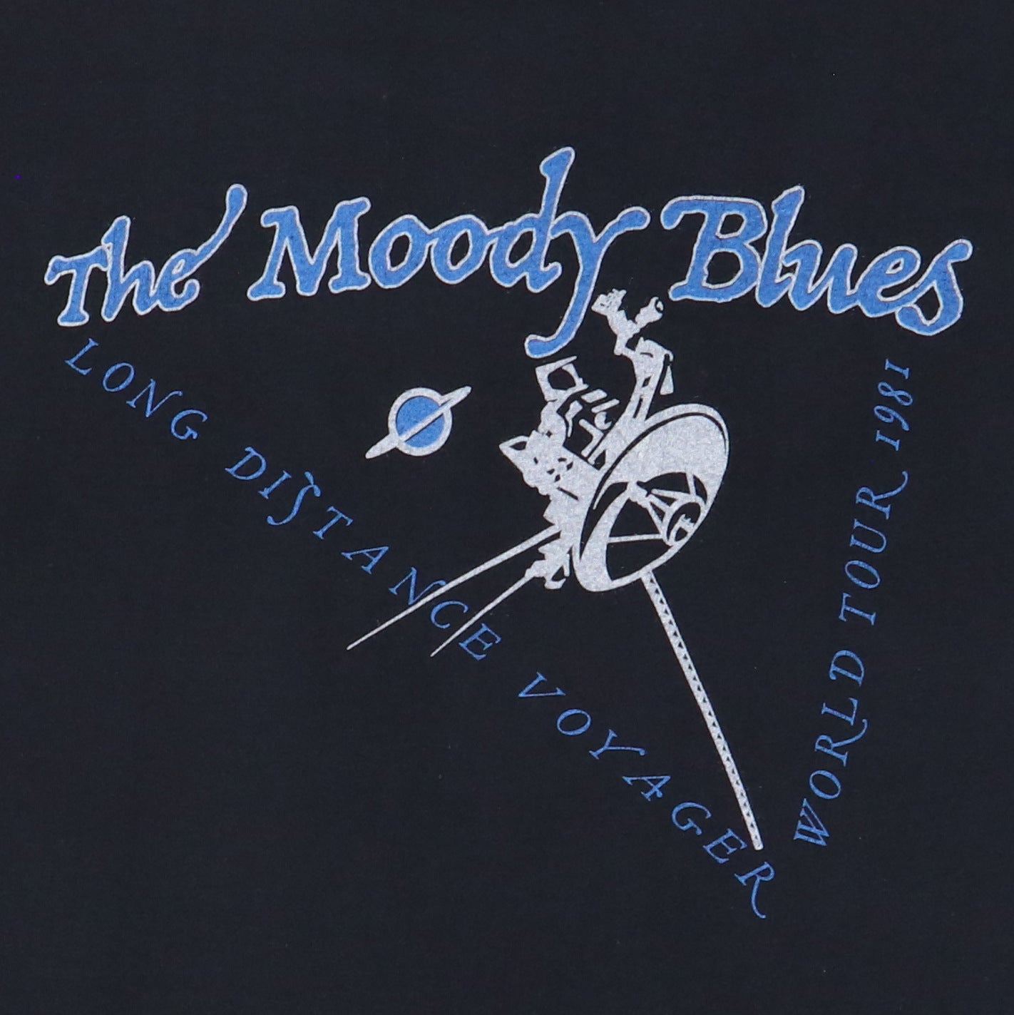 1981 Moody Blues Long Distance Tour Shirt