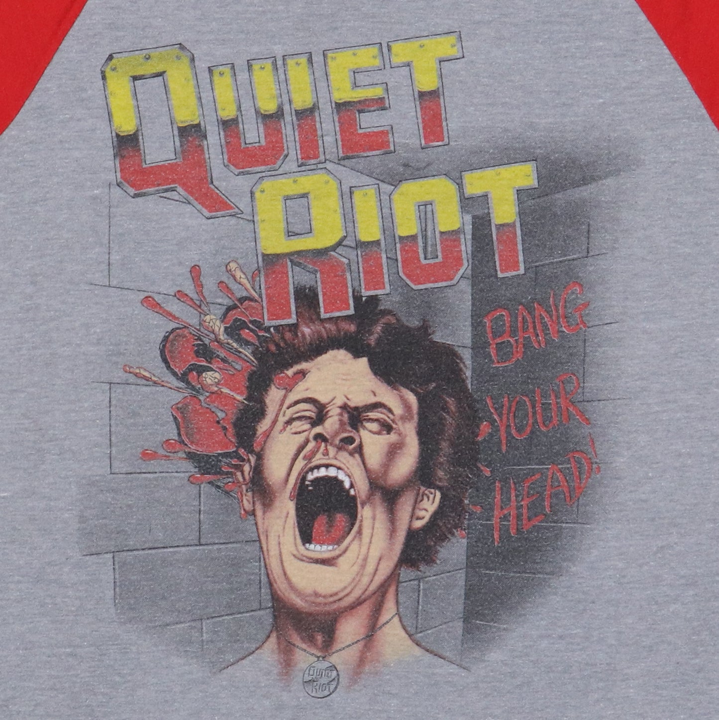 1983 Quiet Riot Bang Your Head Jersey Shirt