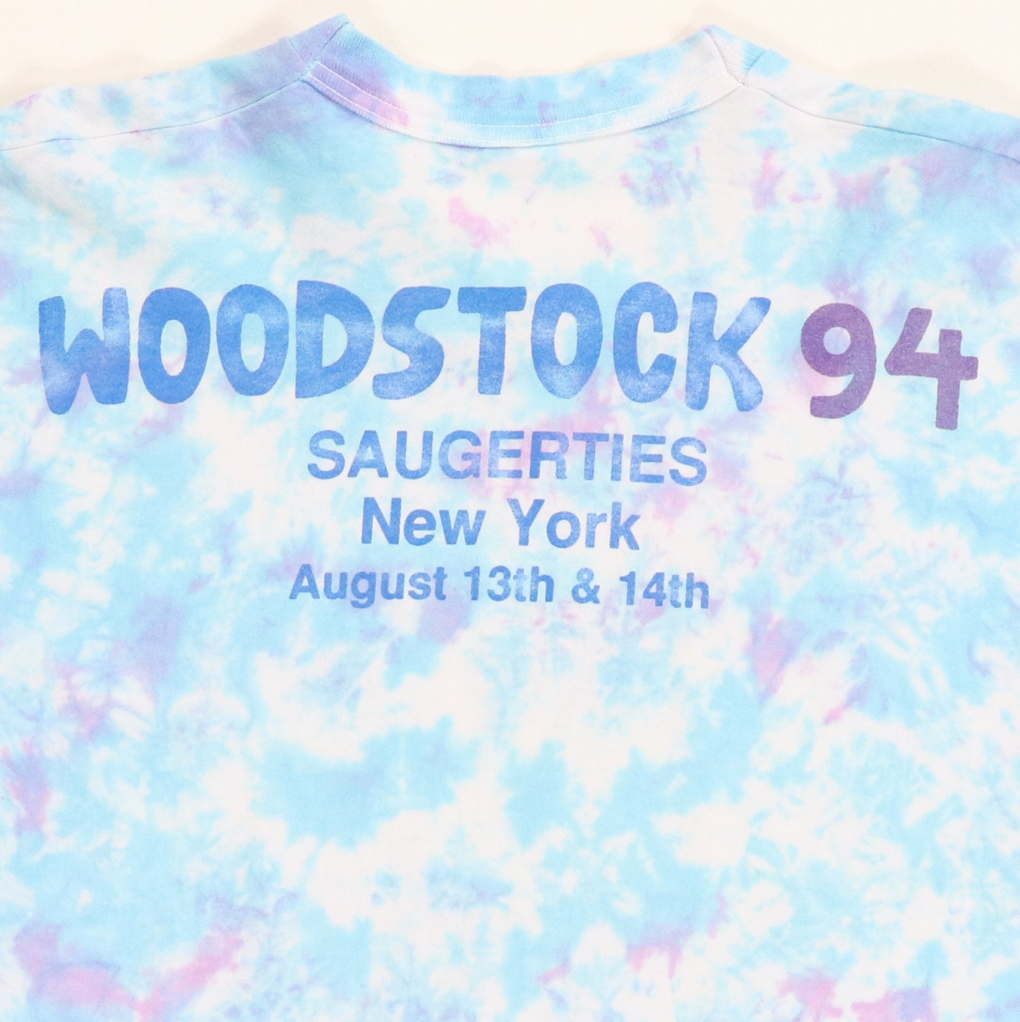 1994 Woodstock Concert Tie Dye Shirt