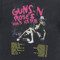 1987 Guns N Roses Appetite For Destruction Tour Shirt