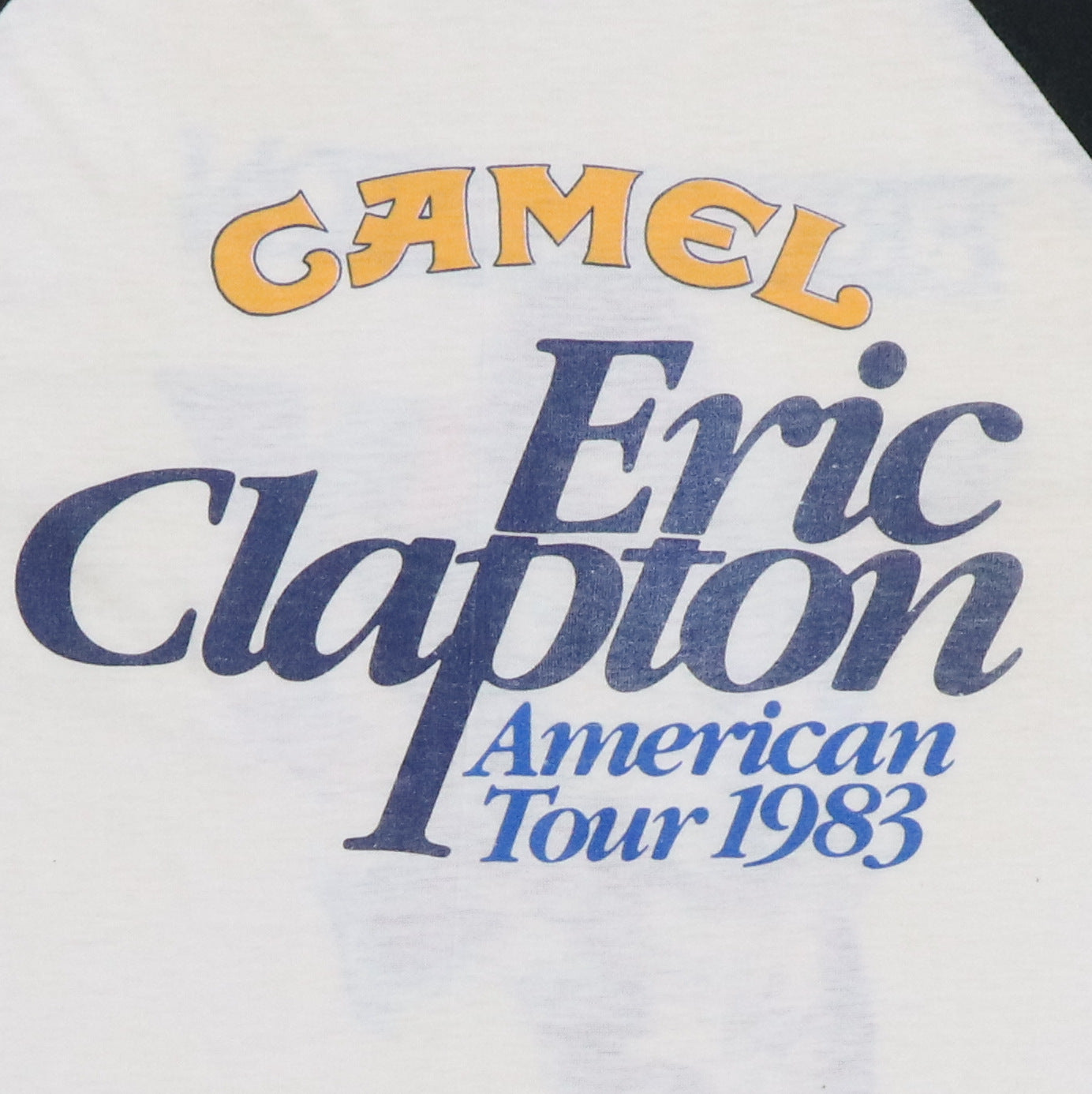 1983 Eric Clapton Tour Jersey Shirt