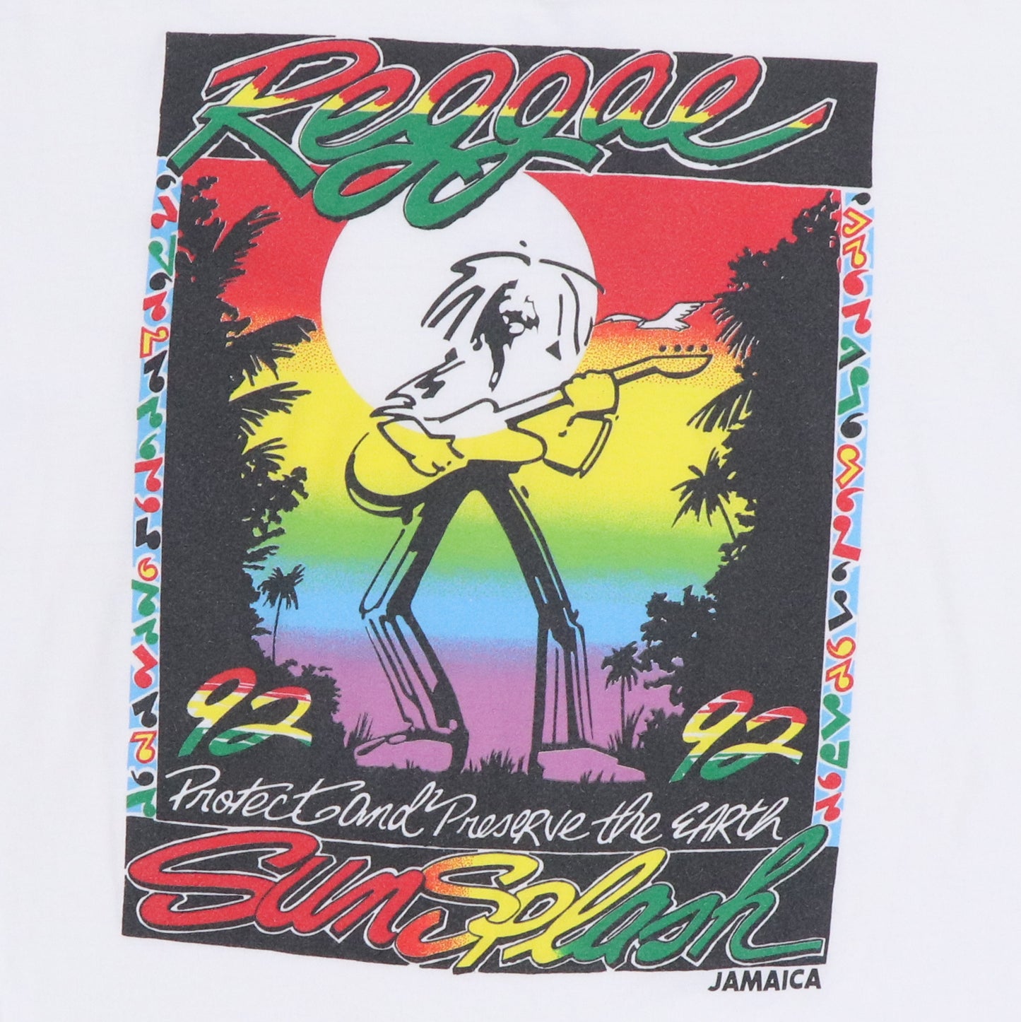 1992 Reggae Sunsplash 15th Anniversary Shirt