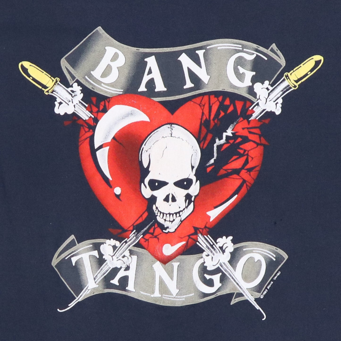 1989 Bang Tango Psycho Café Tour Shirt