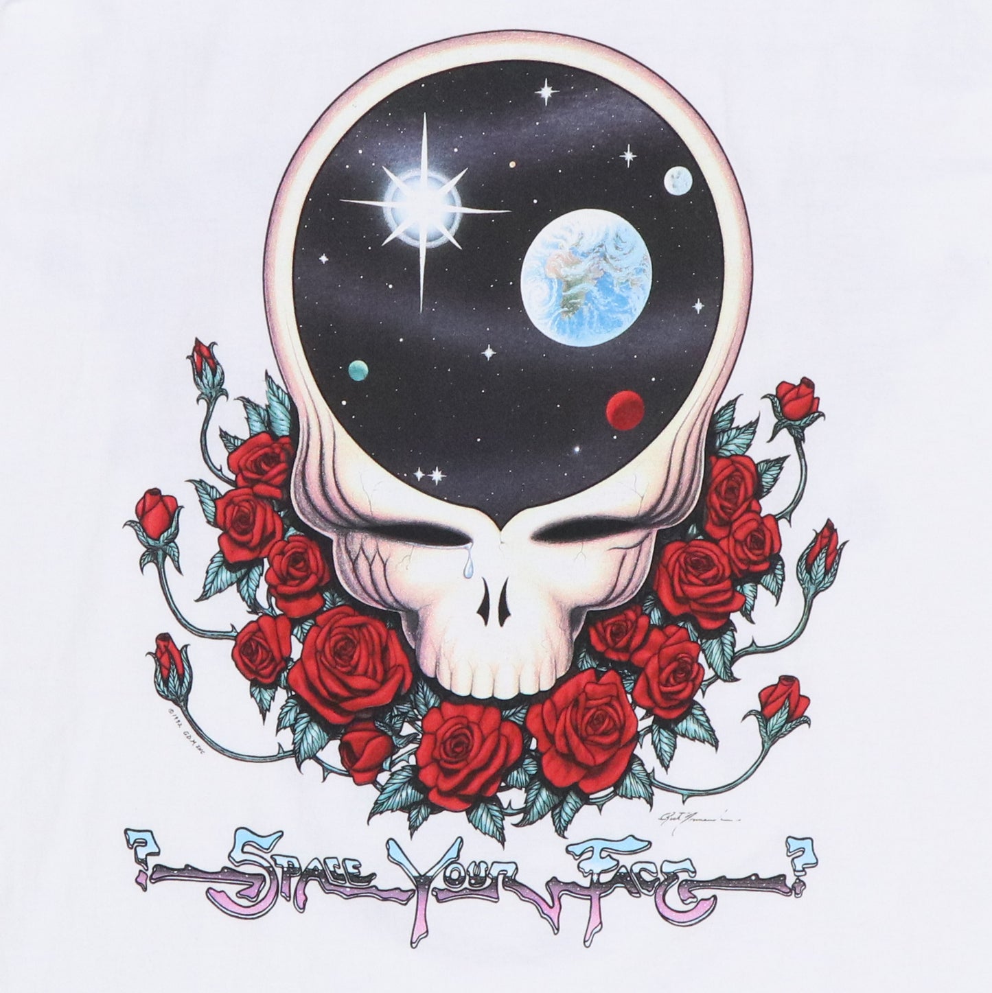 1992 Grateful Dead Space Your Face Shirt