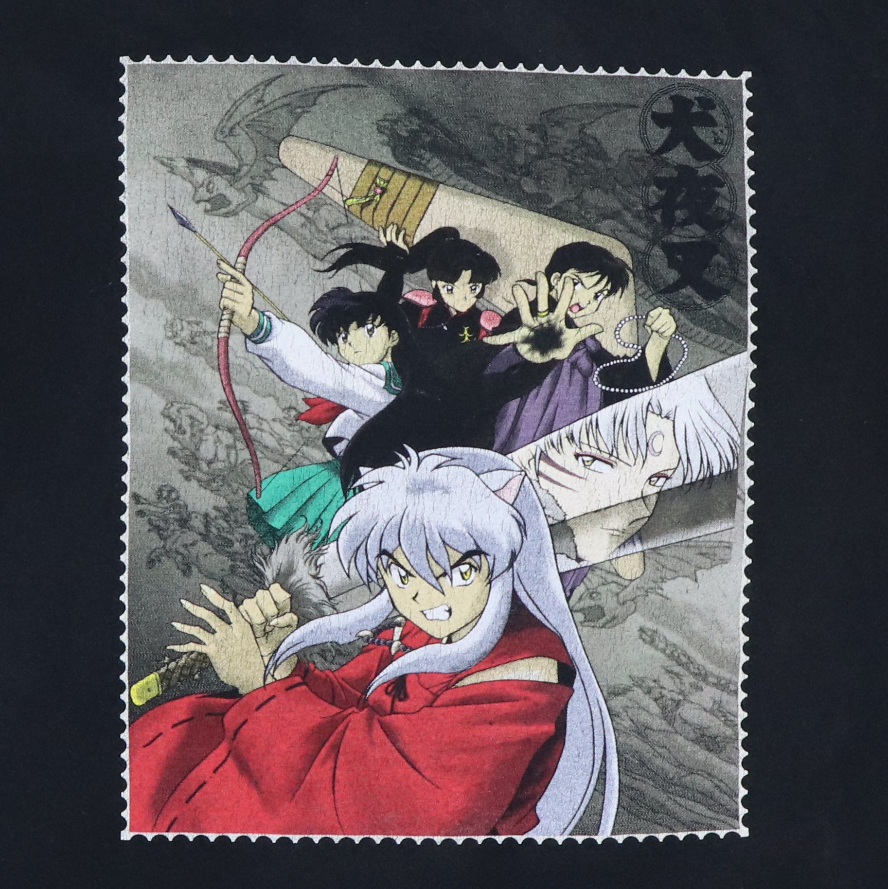 Vintage Y2K selling 2005 Inuyasha Miroku Anime T-Shirt