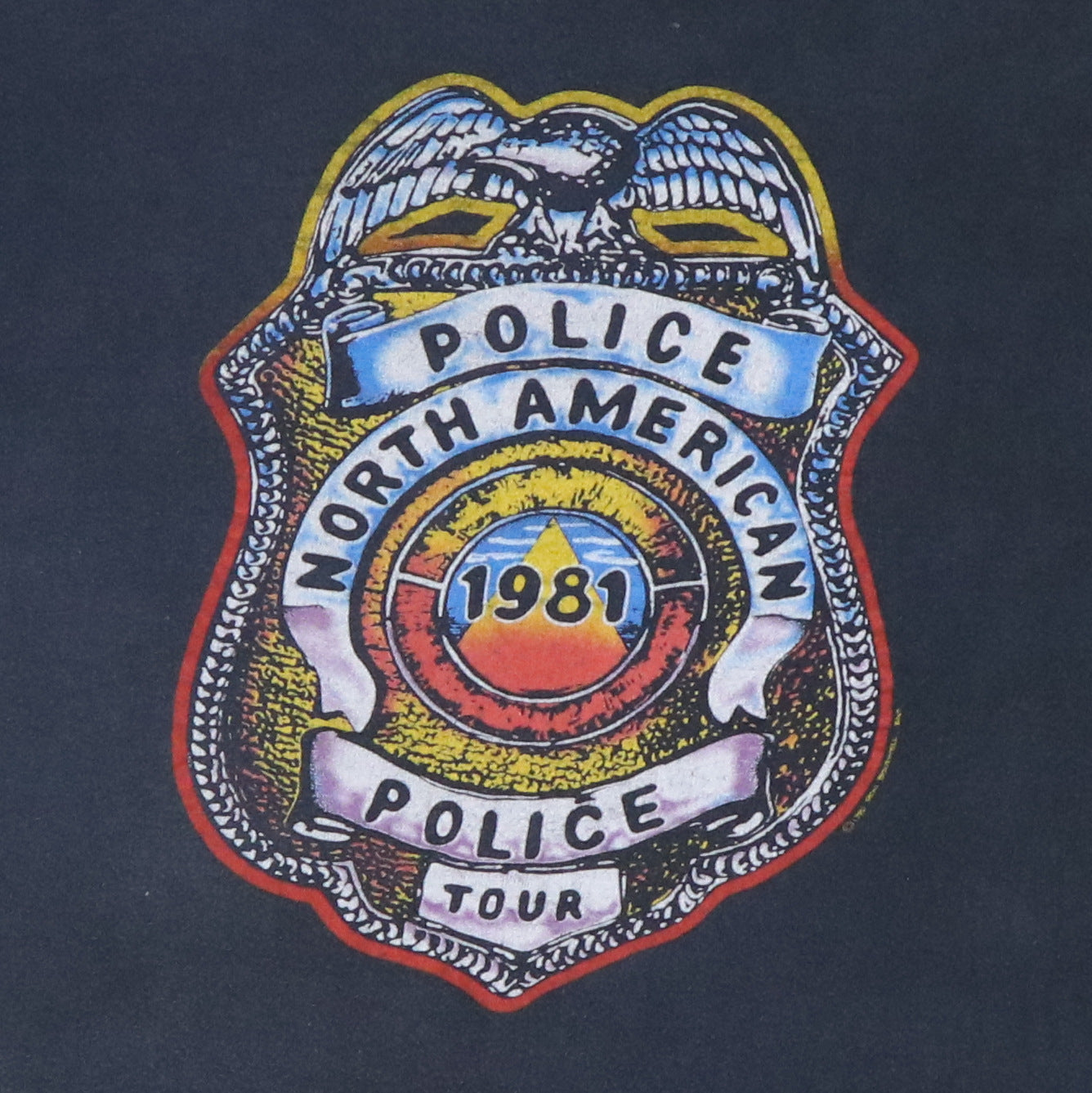 1981 The Police North American Tour Shirt