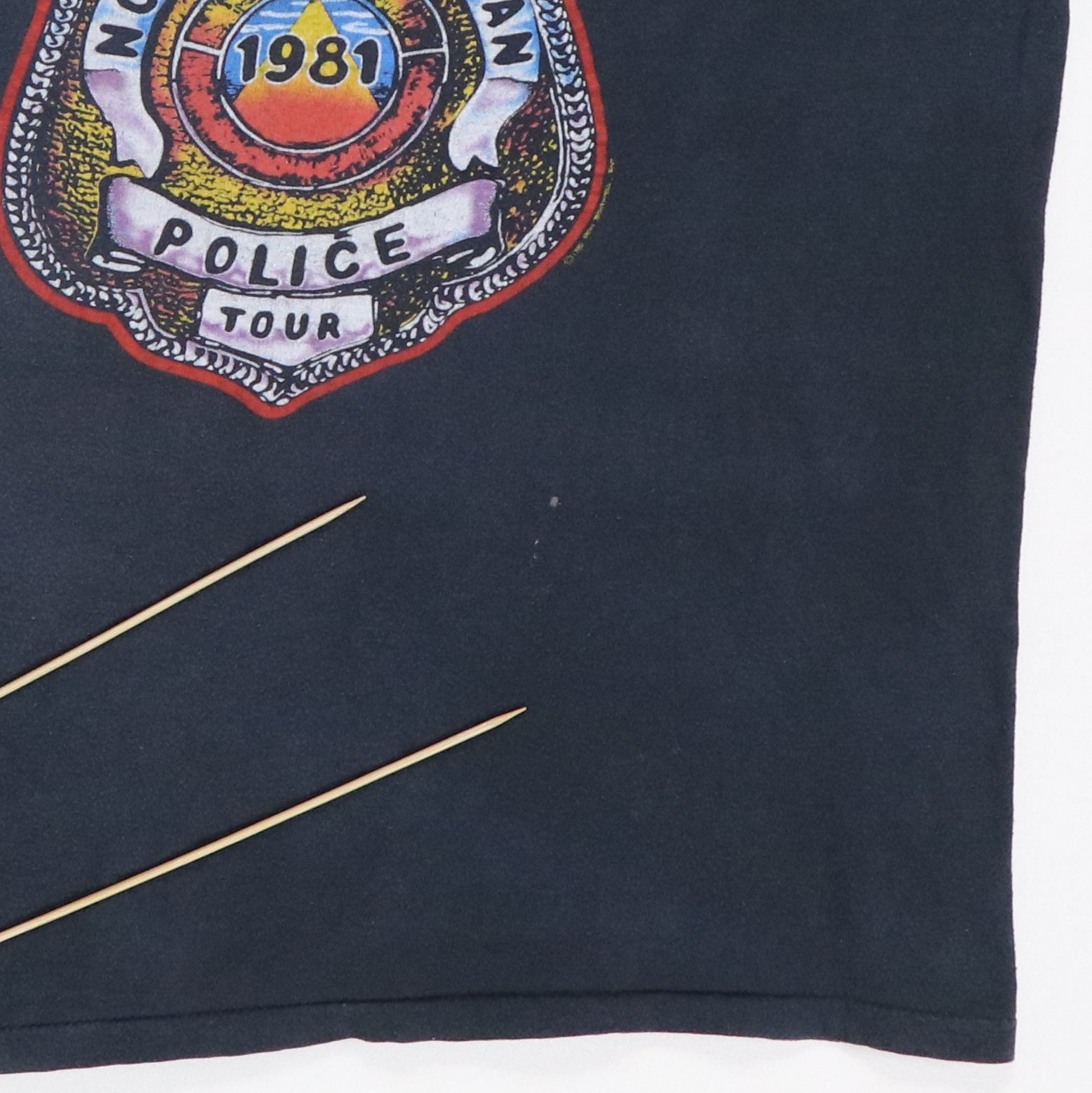 Vintage 1981 The Police North American Tour Shirt