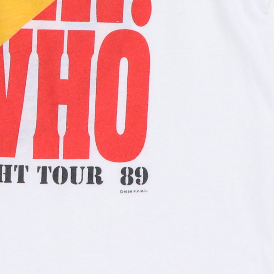 1989 The Who Kids Are Alright Tour Shirt