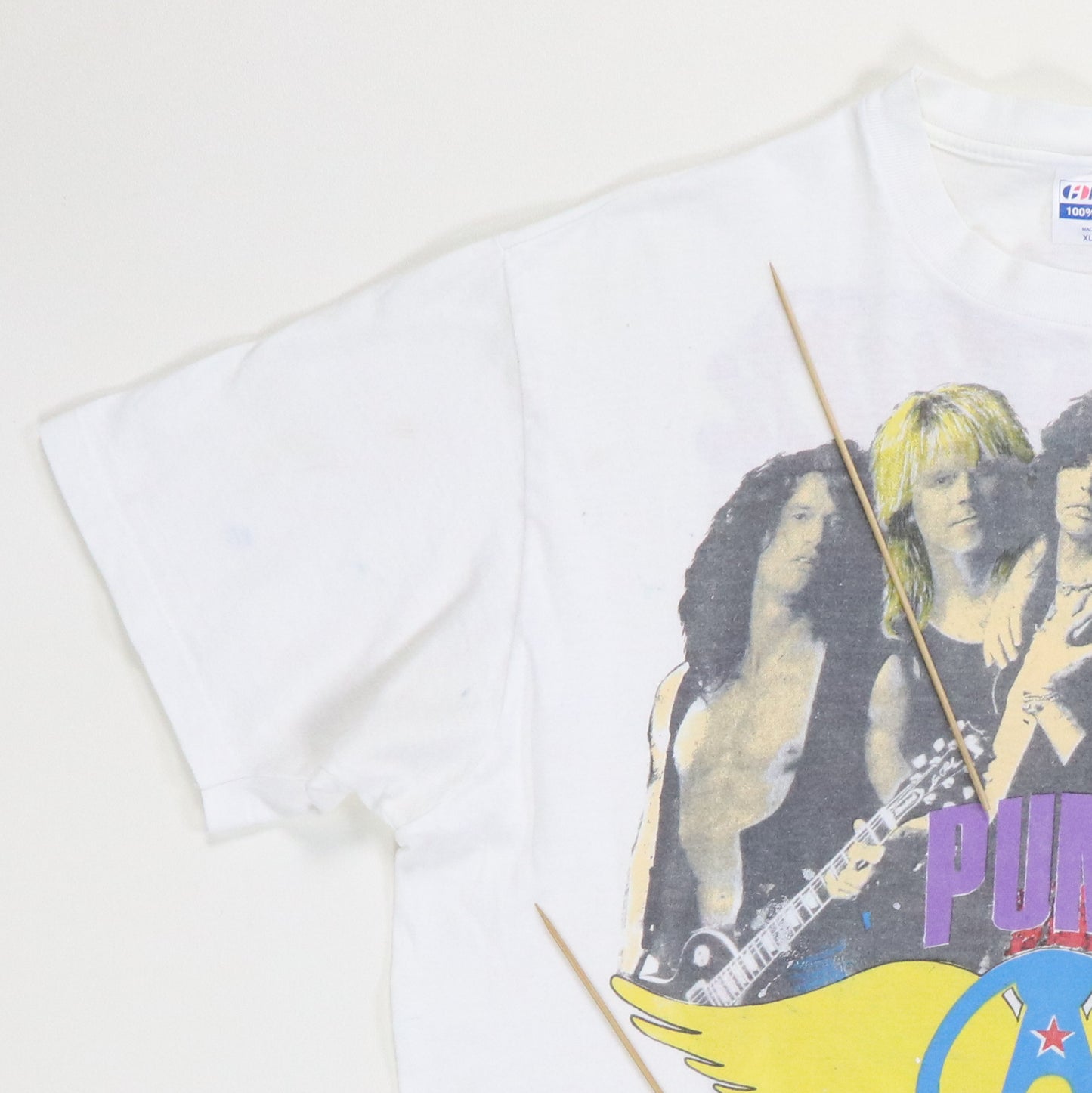 1990 Aerosmith Skid Row Tour Shirt