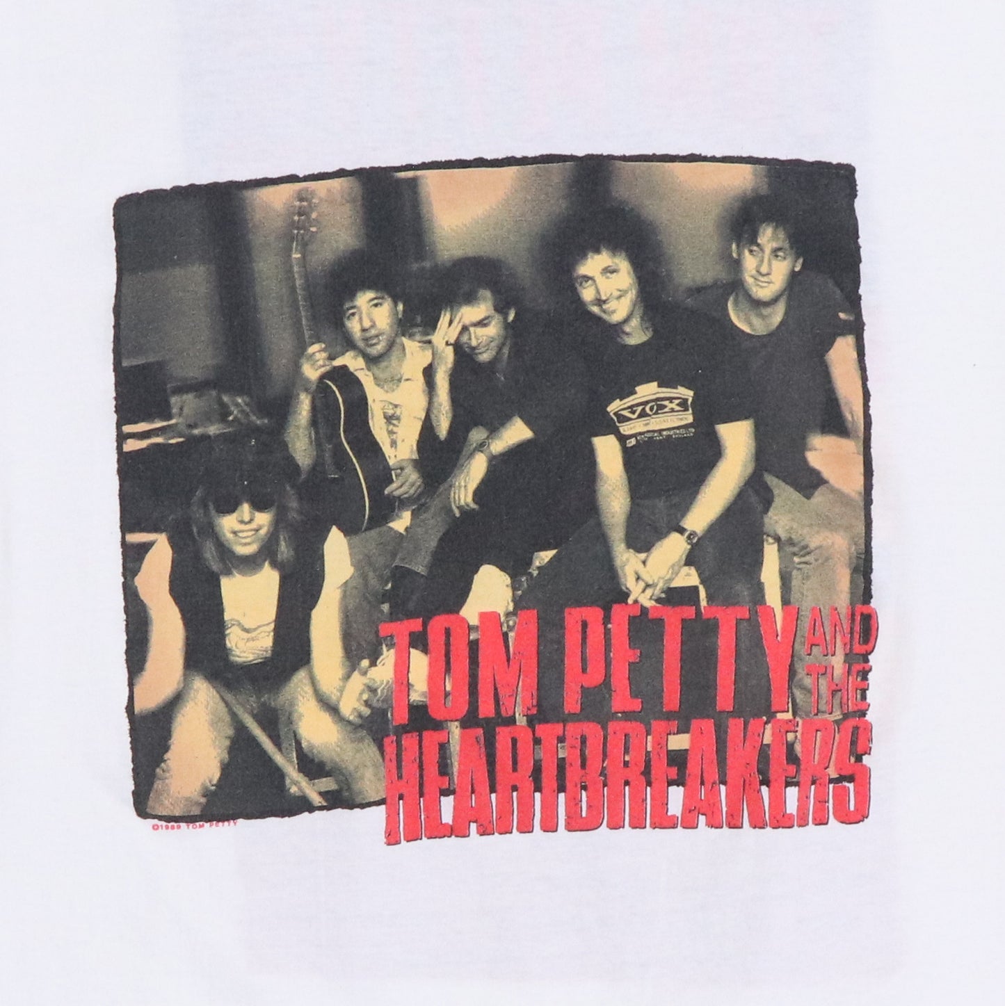 1989 Tom Petty and The Heartbreakers Tour Shirt