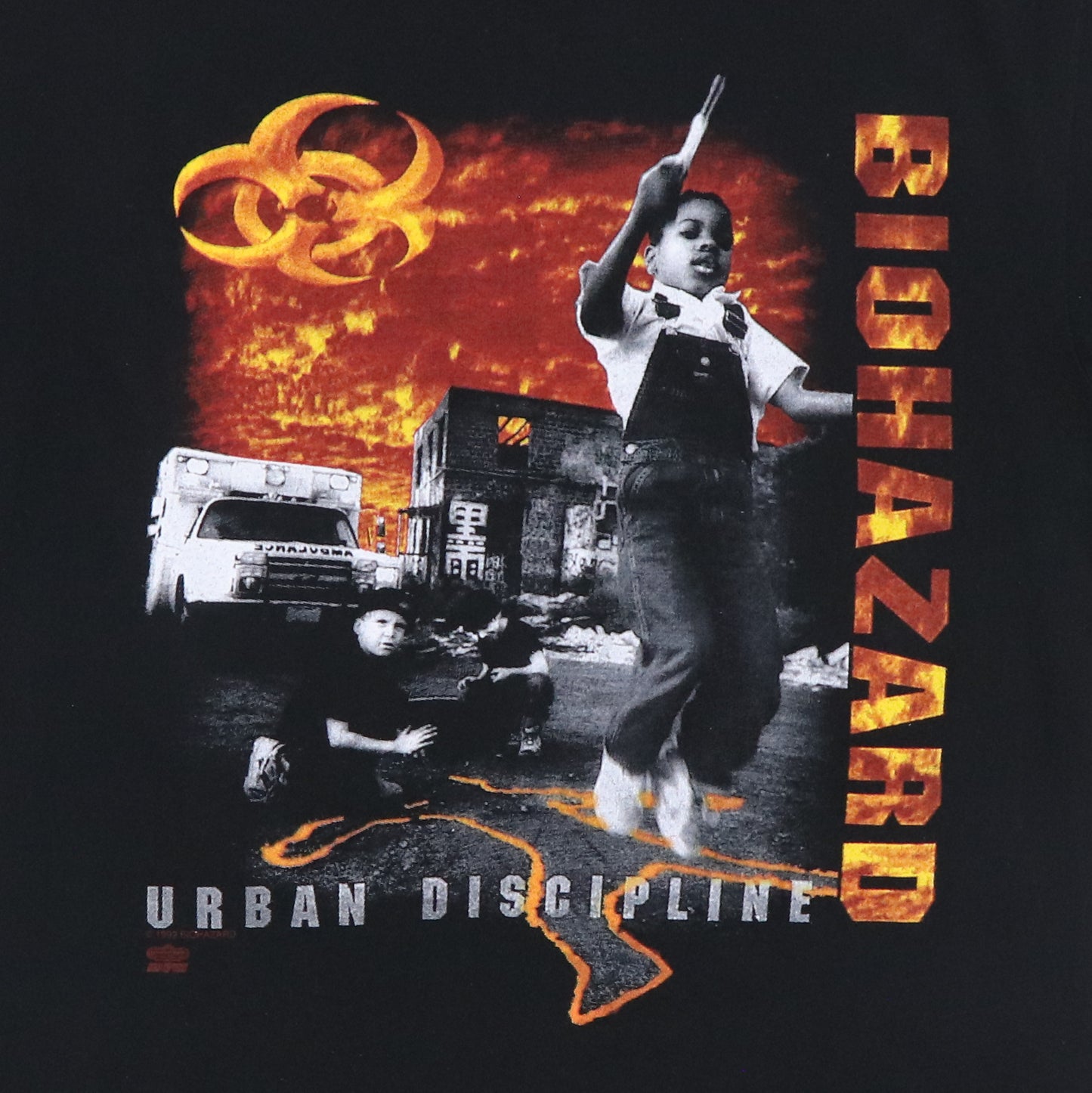 1992 Biohazard Urban Discipline Shirt