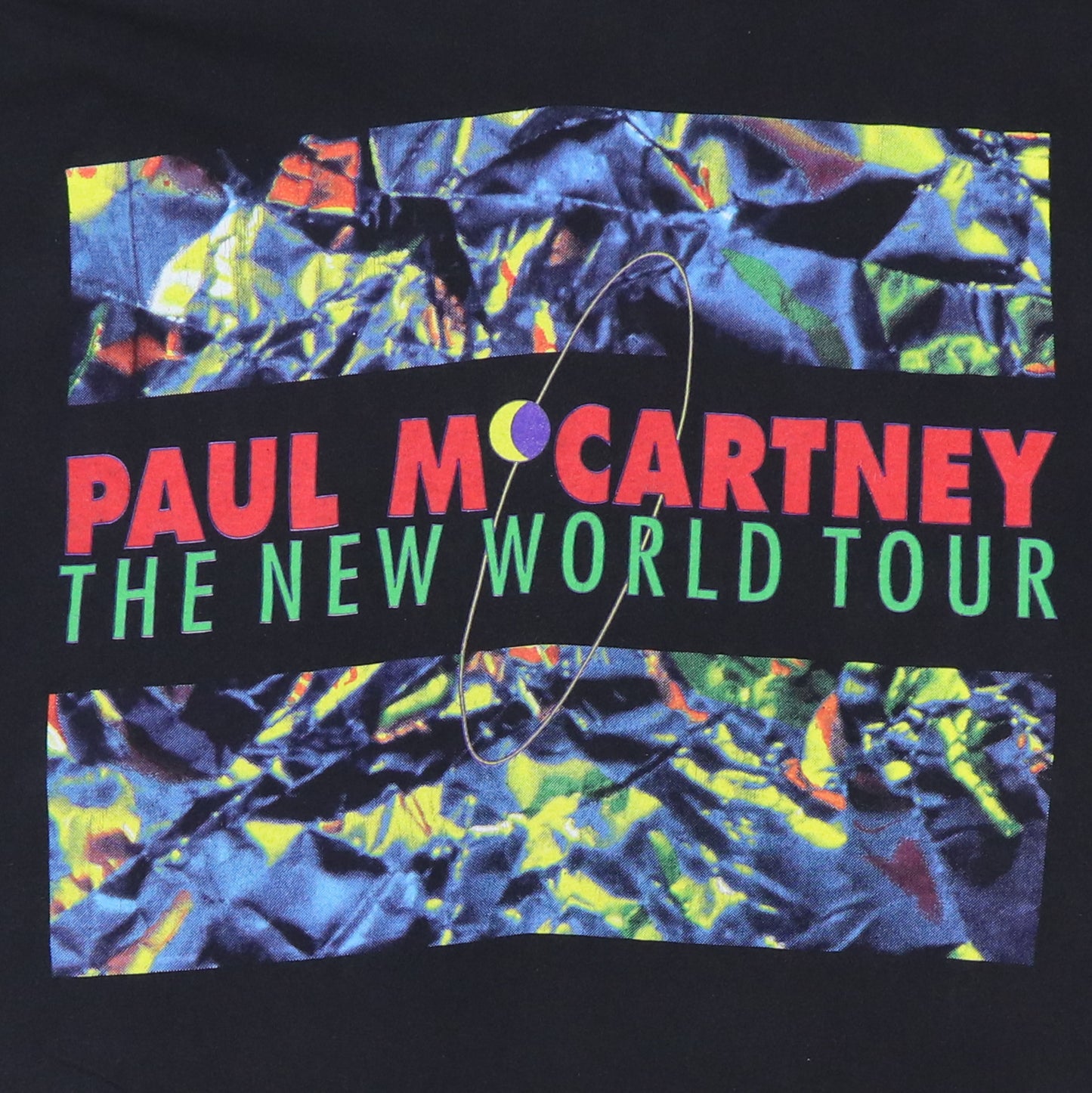 1993 Paul McCartney New World Tour Shirt