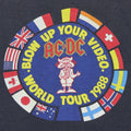 1988 ACDC Blow Up Your Video World Tour Shirt