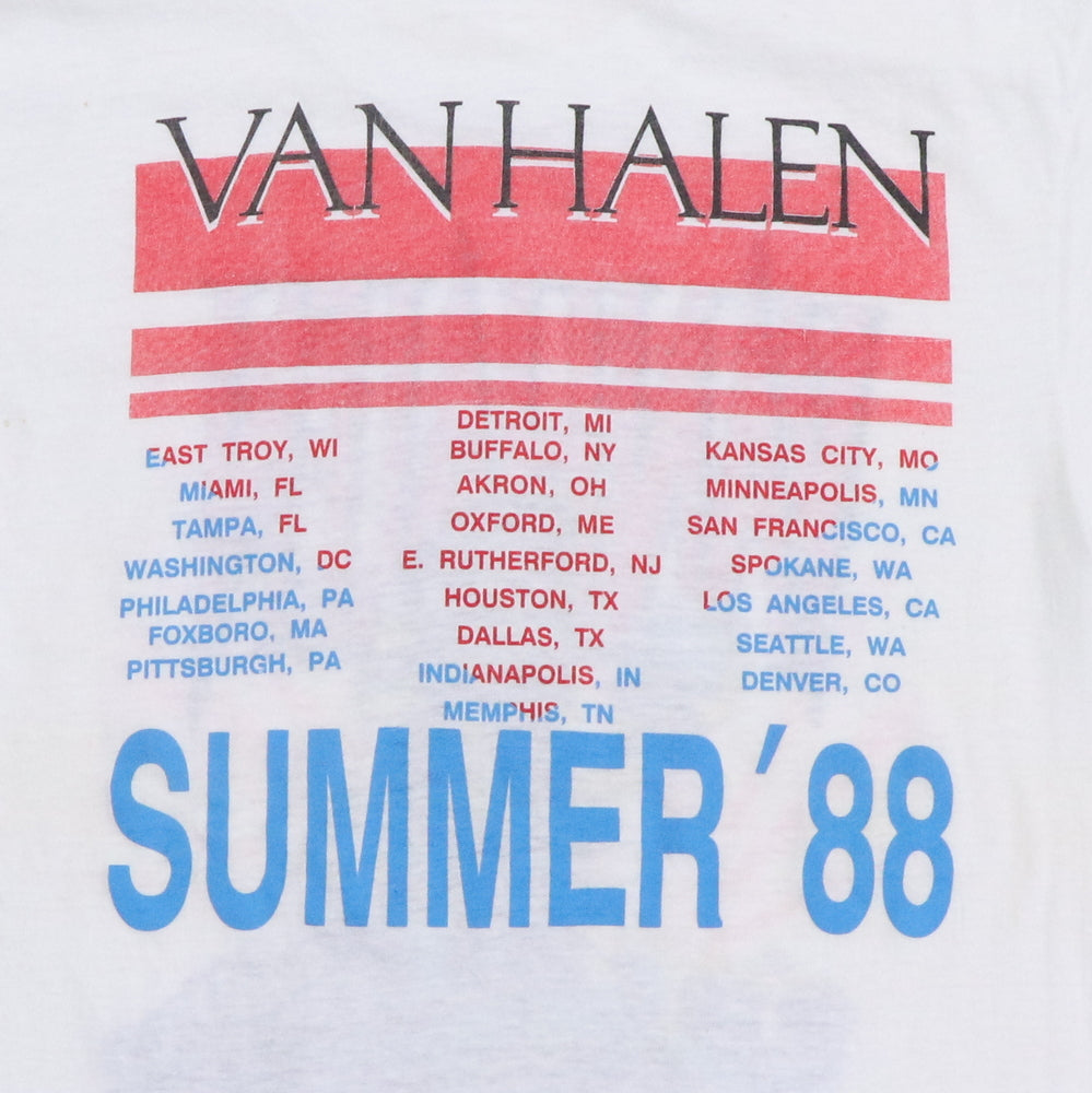 1988 Van Halen Summer Tour Shirt