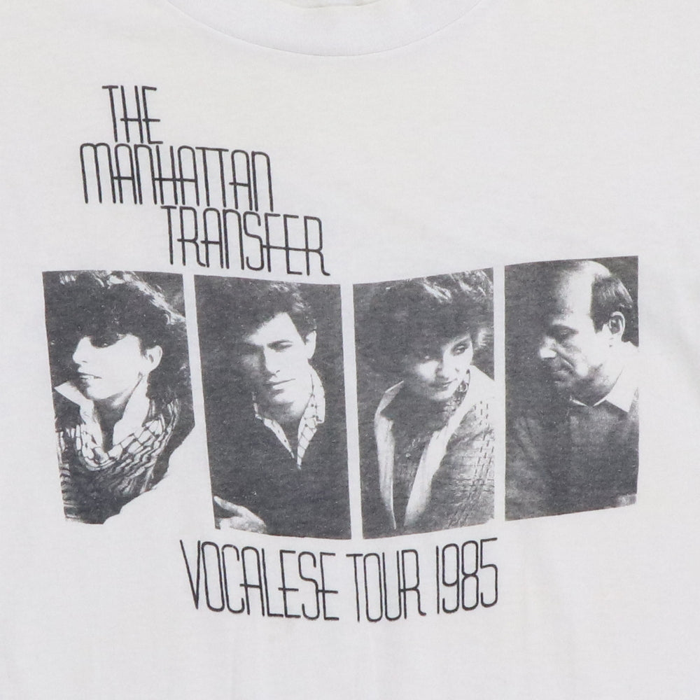 1985 Manhatten Transfer Vocalese Tour Shirt