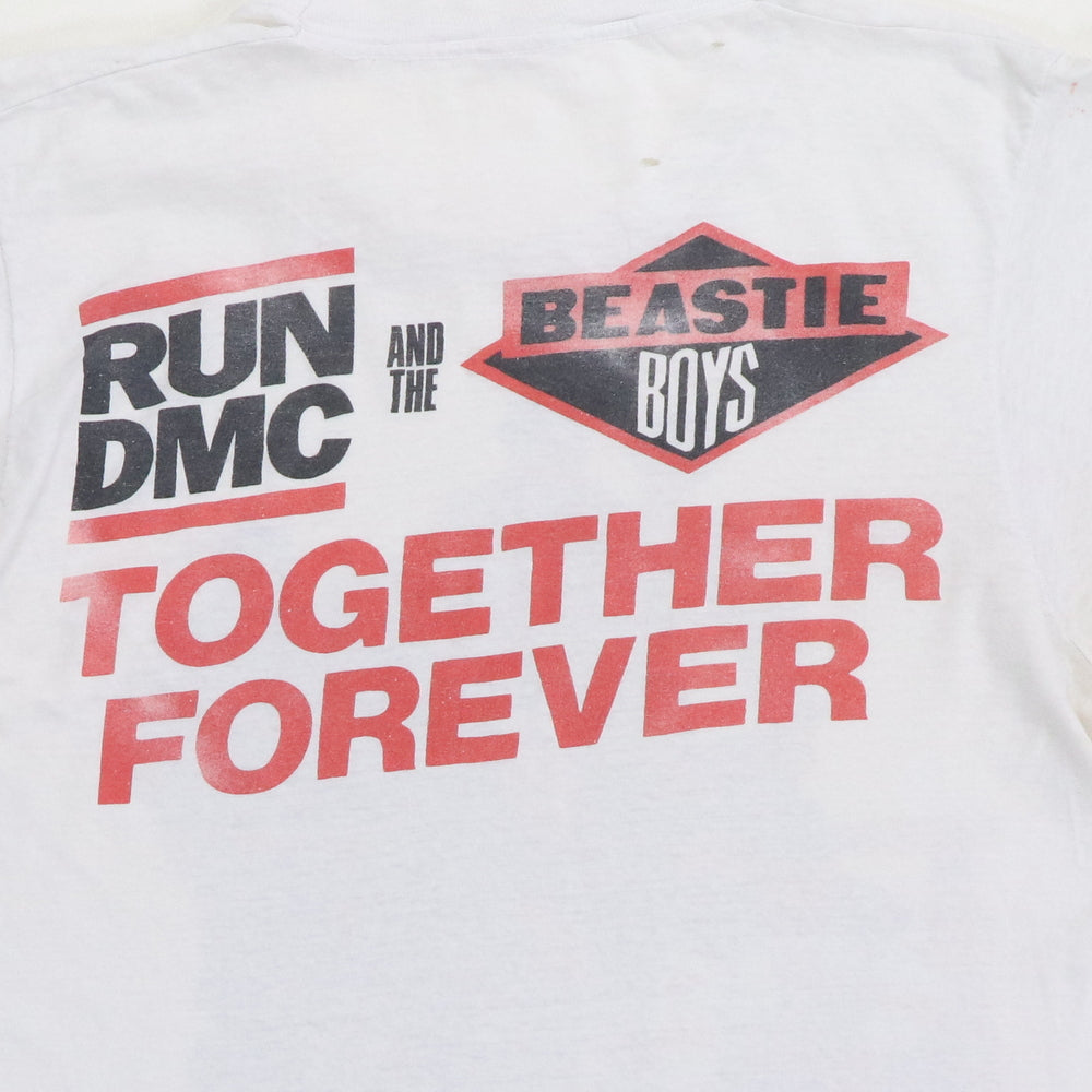 1987 Run DMC Beastie Boys Together Forever Tour Shirt