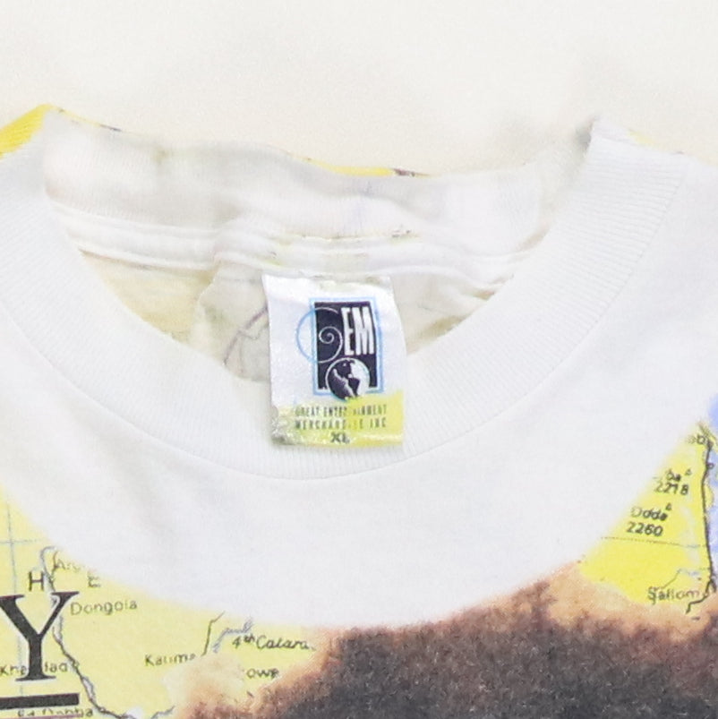 1995 Bob Marley Natural Mystic All Over Print Shirt